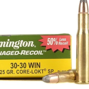 Remington Managed-Recoil Ammunition 30-30 Winchester 125 Grain Core-Lokt Soft Point Box of 20